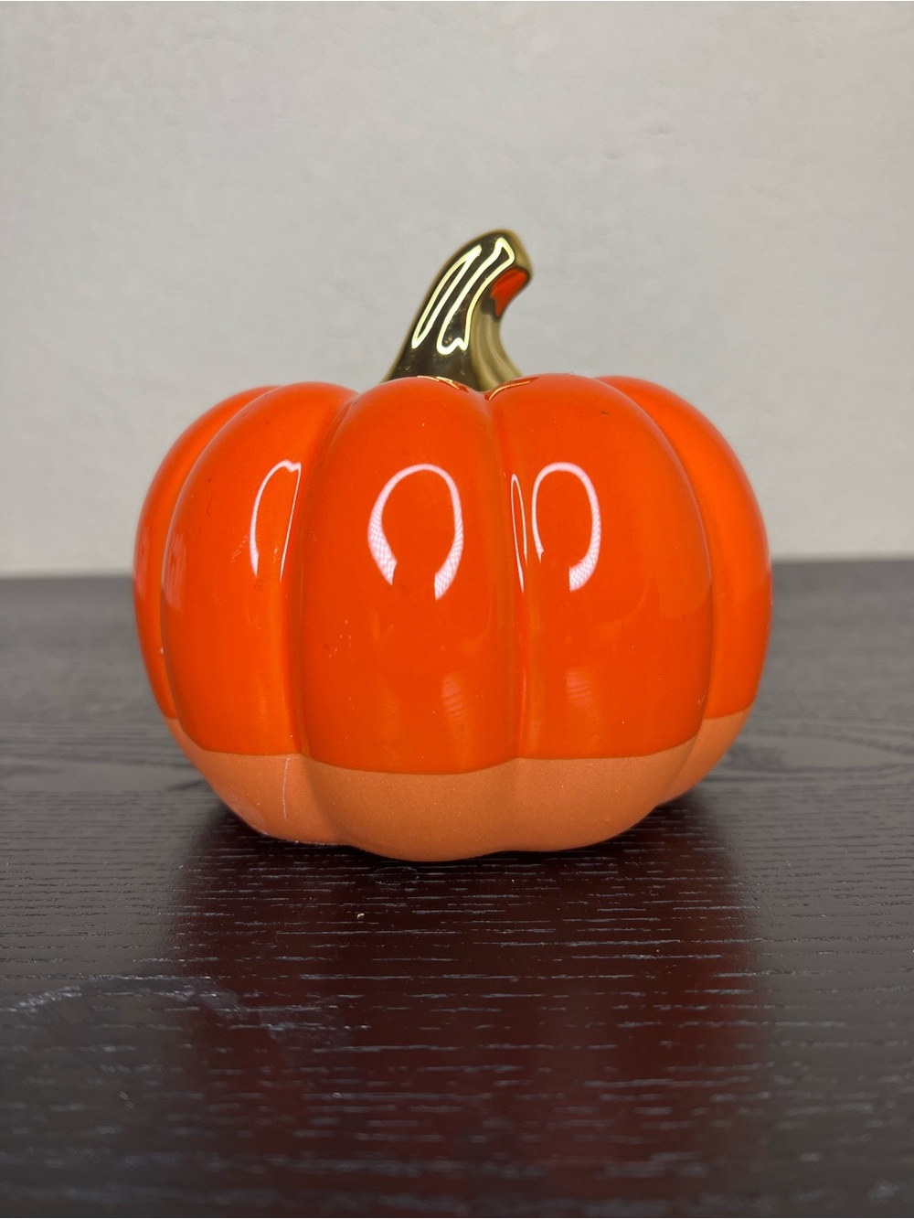 NEW Target Bullseyes Playground Ceramic Pumpkin Decor 4.5”